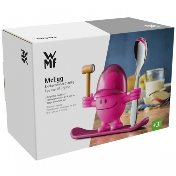 Подставка для яйца детская McEgg розовая WMF 06.1668.7400