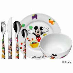 Набор детской посуды WMF 6 предметов Mickey Mouse, Микки Маус