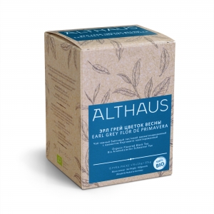 Чай Althaus Earl Grey Flor de Primavera  Pyra Pack, 15пак х2,5г