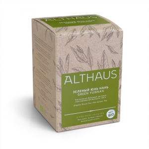 Чай Althaus Green Yunnan Pyra Pack, 15пак х2г