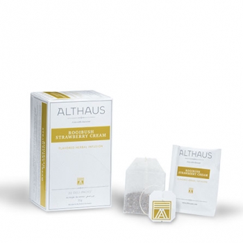 Чай Althaus Rooibush Strawberry Cream Deli Pack 20пак x 1.75г
