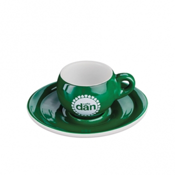 Кофейная чашка эспрессо Danesi зеленая 50мл