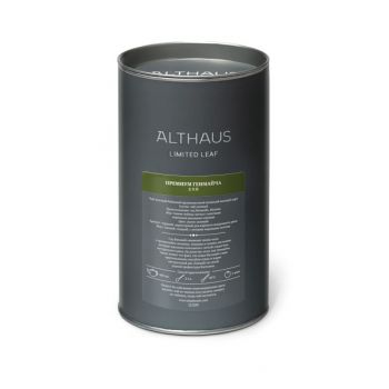 Чай зеленый листовой Althaus Limited Leaf Premium Genmaicha 150гр