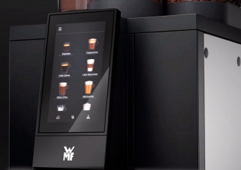 Кофемашина WMF 1300 S, сенсорный экран меню