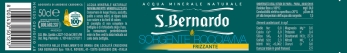 Минеральная вода S.Bernardo Frizzante Premium газированная, 0.5л х 24шт ПЭТ