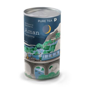 Чай листовой Pure Tea Bio Aman Darjeeling, 120г
