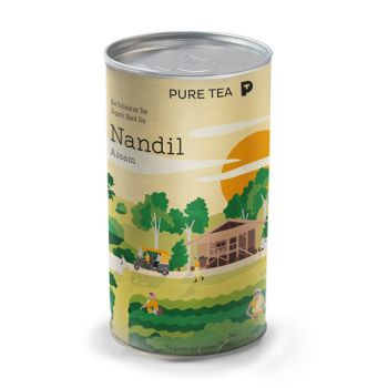 Чай листовой Pure Tea Bio Nandil Assam, 120г
