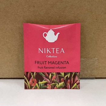 Чай фруктовый Niktea Fruit Magenta в пакетиках 500х2г.