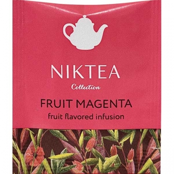 Чай фруктовый Niktea Fruit Magenta в пакетиках 500х2г.