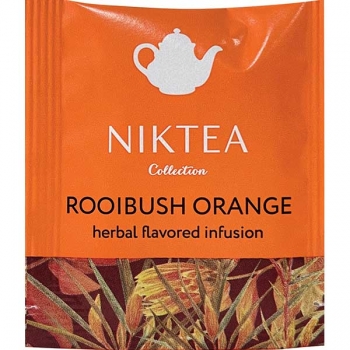 Чай Niktea Rooibush Orange ройбуш апельсин в пакетиках 500х2г.