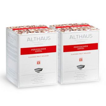 Чай Althaus Persischer Apfel Pyra-Pack 15пак х 2,75г, 2 пачки