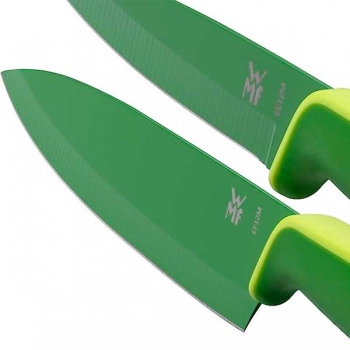 Набор кухонных ножей WMF Touch 2, зеленый