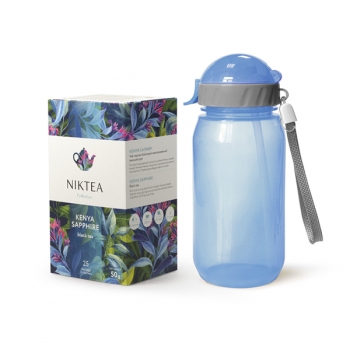 Пакетированный чай Niktea с бутылочкой для воды