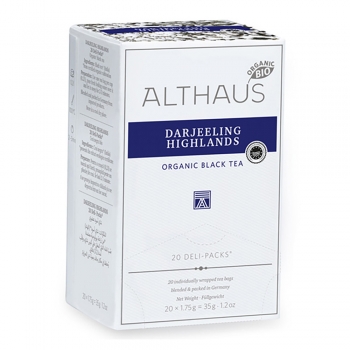 Чай Althaus Darjeeling Highlands Deli Pack 20пак x 1.75г