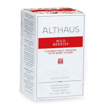 Чай Althaus Wild Berries Deli Pack 20пак x 2.5г