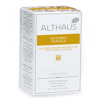 Чай Althaus Rooibos Vanilla Deli Pack 20пак x 1.75г