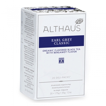 Чай Althaus Earl Grey Classic Deli Pack 20пак x 1.75г
