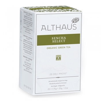 Чай Althaus Sencha Select Deli Pack 20пак x 1.75г