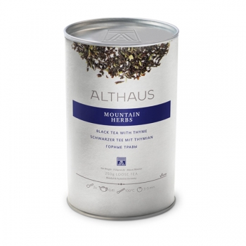 Чай черный листовой Althaus Mountain Herbs 250гр
