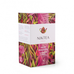 Чай фруктовый Niktea Fruit Magenta в пакетиках 25х2г.