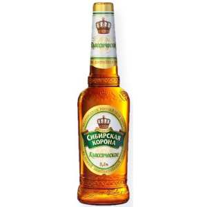 Сибирская Корона Классическое пиво в бутылке 0,45л