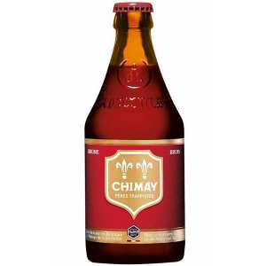 Chimay Red пиво в бутылке 0,33л