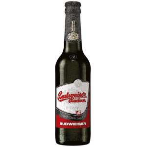 Budweiser Budvar Dark пиво в бутылке 0,33л