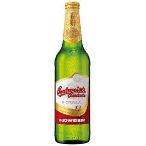 Budweiser Budvar пиво в бутылке 0,33л