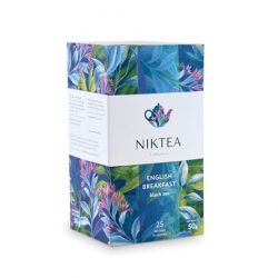 Чай черный Niktea English Breakfast в пакетиках 25х2г.