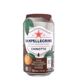 Напиток Sanpellegrino Chinotto Померанец, 0.33л, 24шт