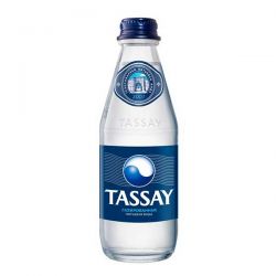 Минеральная вода TASSAY газированная, в стекле 0.25л х 12шт