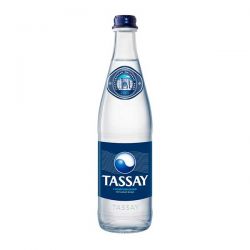 Минеральная вода TASSAY газированная, в стекле 0.5л х 12шт